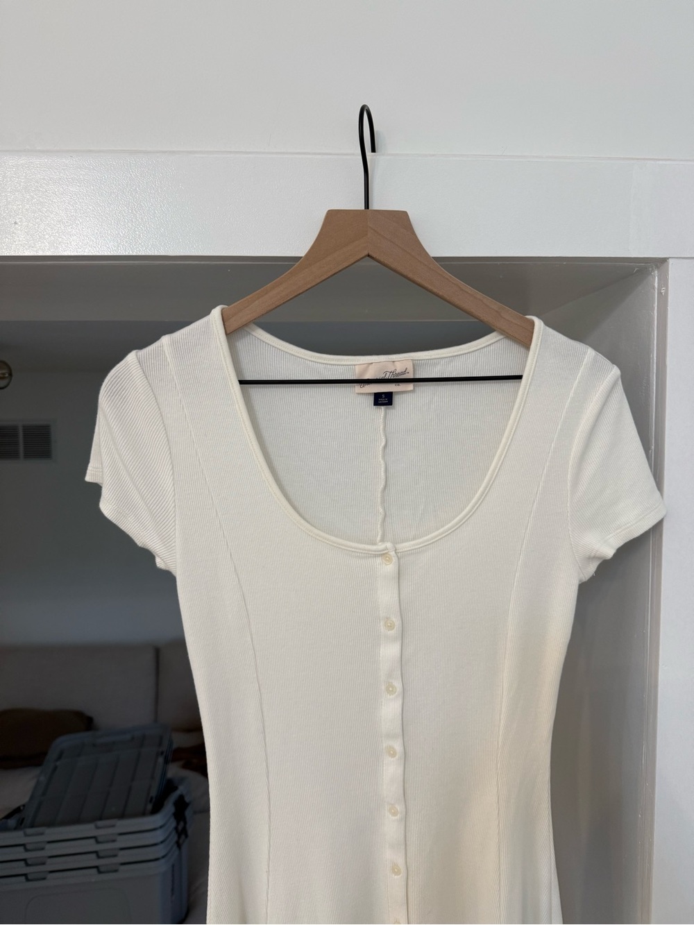 Universal Thread Button-Front Midi Dress - Picture 2 of 2